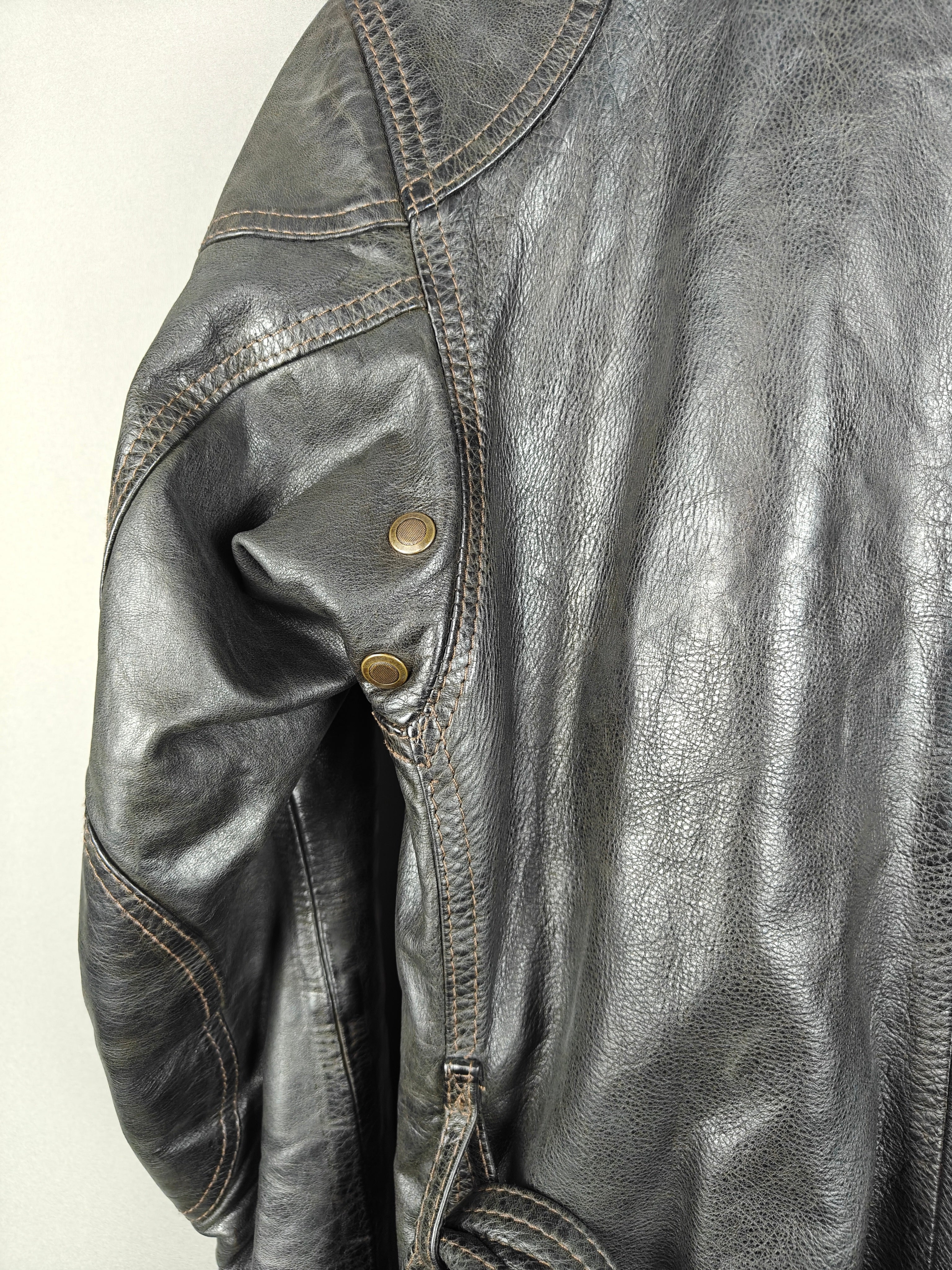Belstaff Gold Label 85th Anniversary Leather Trialmaster, Black – Made in Italy